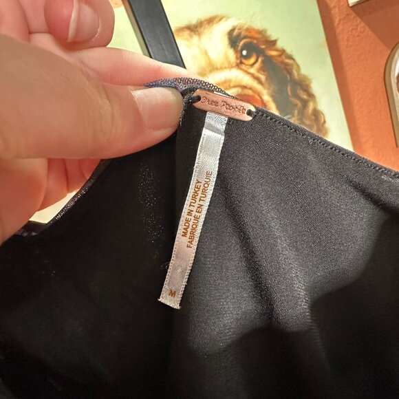 Free People Galaxy Square Neck Corset Crop Top - Picture 4 of 5